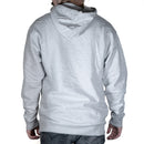 The Cave - Hooded Sweatshirt - Classic Logo - Heather Grey & Purple - Small - The Cave