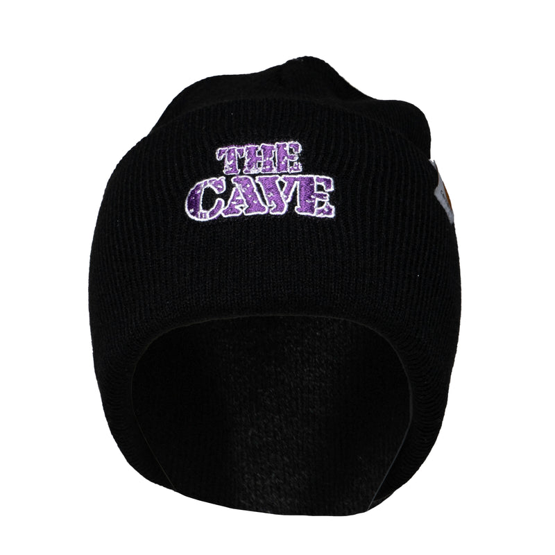 Carhartt x The Cave - The Cave Logo Beanie - Black - The Cave