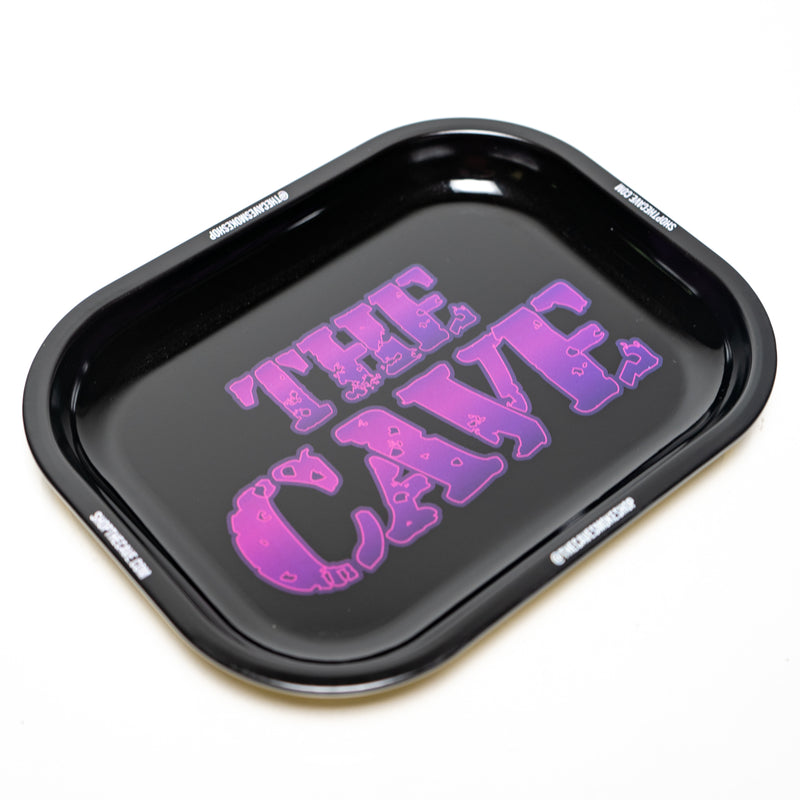 The Cave Smoke Shop - Small Metal Tray - Classic - The Cave