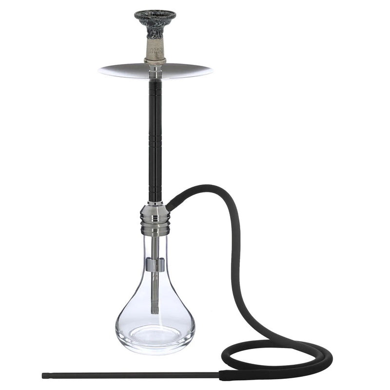 MYA - Stainless Steel Hookah - Clio 124A - Black - The Cave