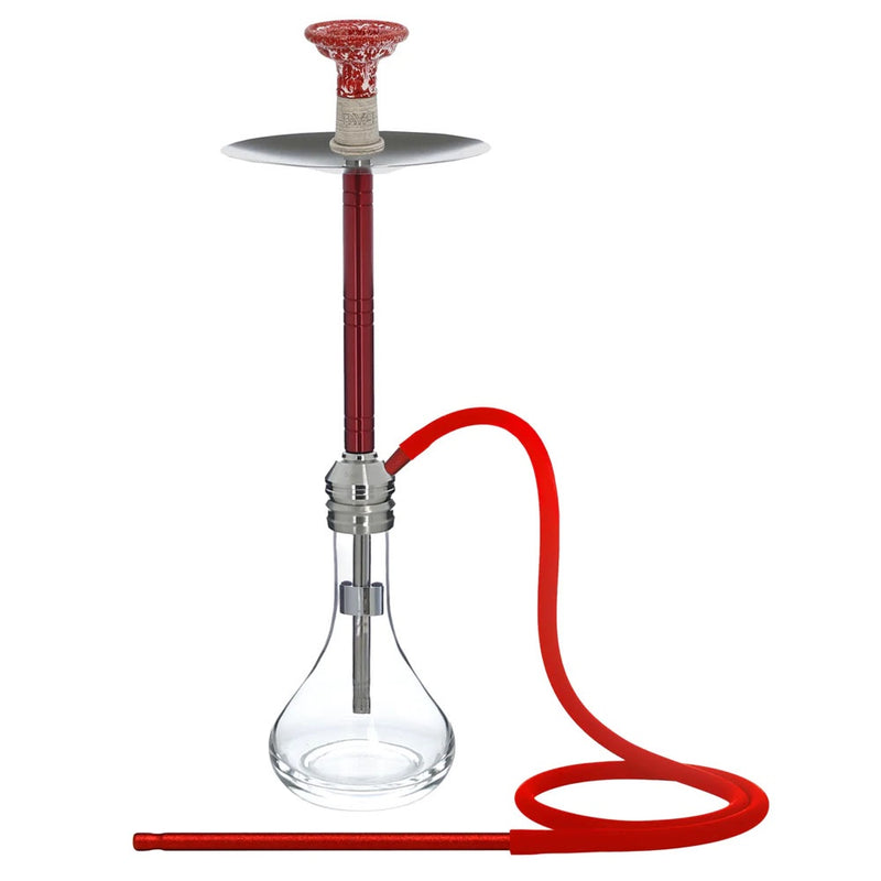 MYA - Stainless Steel Hookah - Clio 124A - Red - The Cave