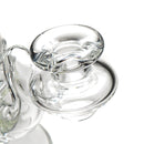 Cripple Hill Glass - 4 Seal Bubbler - Clear - The Cave