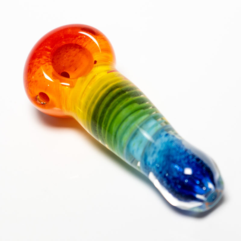 Crumb Glass Small Spoon - Rainbow - The Cave