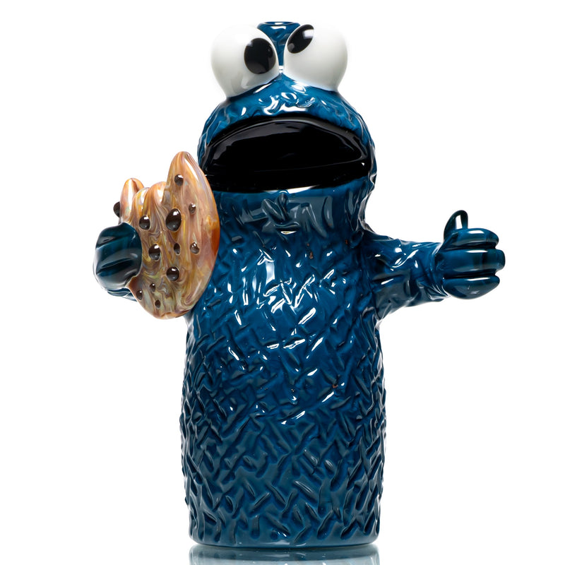 Daniels Glass Art - Sculpted Jammer - Cookie Monster - The Cave