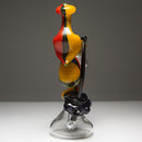 Darby - Rasta Dichroic Bubbler - The Cave