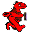 Elbo - Dancing Dino Silicon Mat - Regular - Red - The Cave