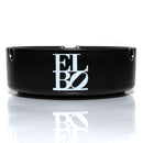 Elbo - Laser Engraved Ashtray - Black - The Cave