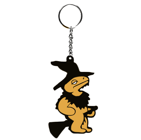 Elbo - Dancing Dino Keychain - Witch - The Cave