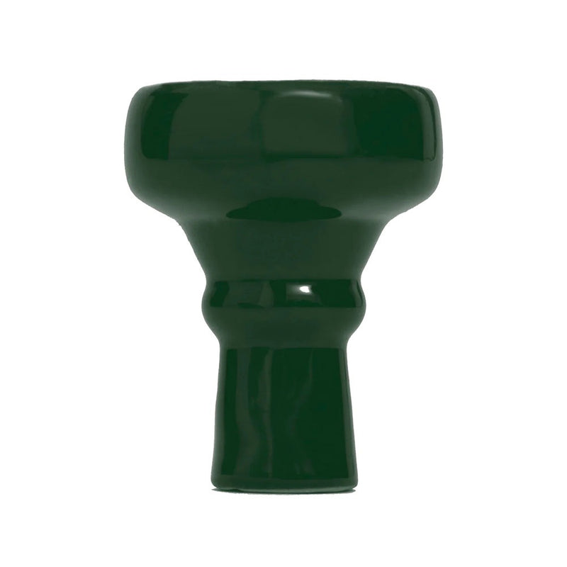 MYA - Egyptian Hookah Bowl - Porcelain - Dark Green - The Cave