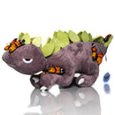 Elbo x Felt - Steggo Plushie - Dark Purple/Grey - The Cave