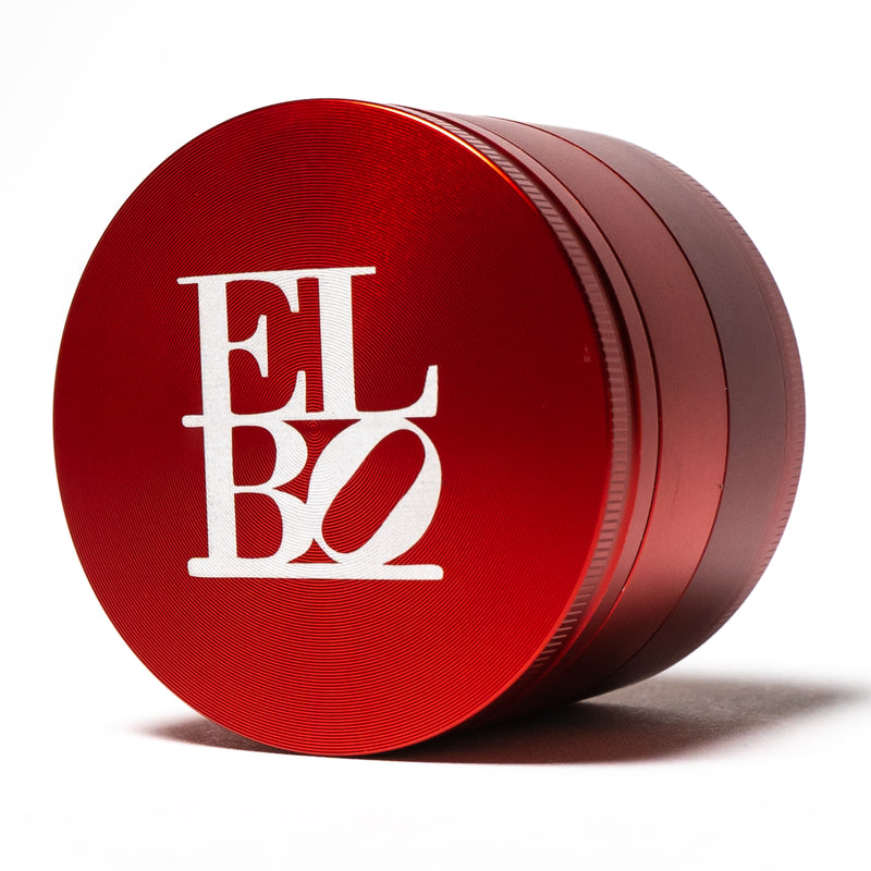 Elbo - Luxury 4 Piece Grinder - Red - The Cave