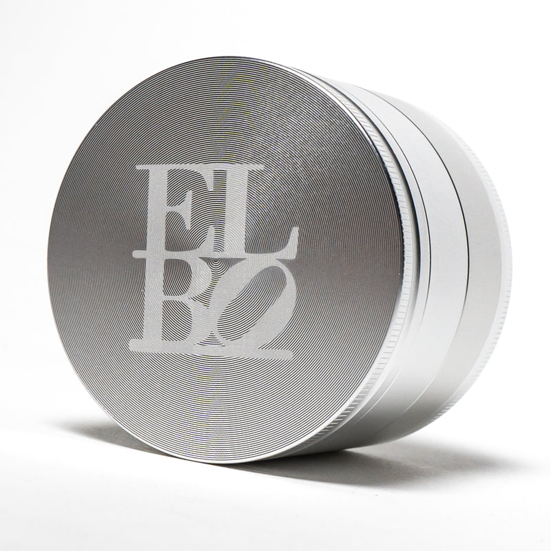Elbo - Luxury 4 Piece Grinder - Stainless - The Cave