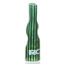 ROOR - Custom Tips - Flat Tip - Glow in the Dark Green Linework