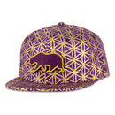 Grassroots - Removable Bear Flower of Life Royal Snapback - Small/Medium - The Cave