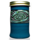 Foggy Mountain - Worked Twist Top Jar - Large - Really Tealy - The Cave