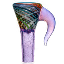 Foggy Mountain - Sleevy Slide - 14mm - Rainbow Sleeve & Purple Lilac - The Cave