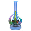 Foggy Mountain - Full Color Worked 3 Horn Tube - Blue Cheese/White - The Cave