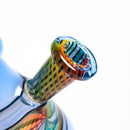 Foggy Mountain - Full Color Worked 3 Horn Tube - Blue Cheese/White - The Cave