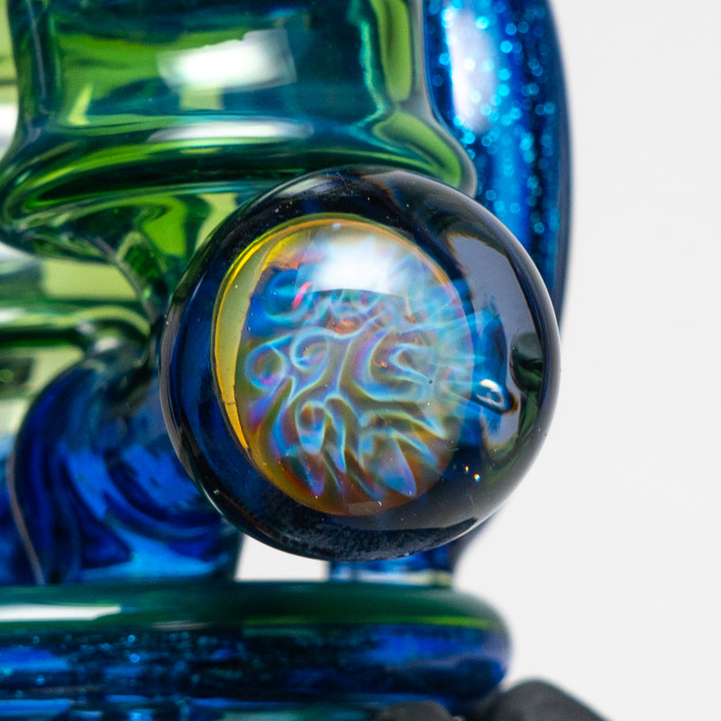 Freeek Glass - Double Terpcycler - Plantphibian & Blue Dichro - The Cave