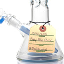 Geos Glass - Hitter - Baby Blue Cheese - The Cave