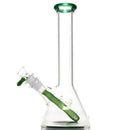 Geos Glass - Mini Hitter - Green Stardust - The Cave