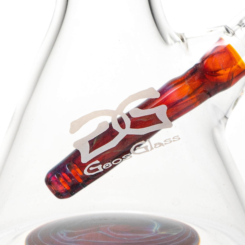 Geos Glass - Mini Hitter - Amber Purple