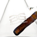 Geos Glass - Mini Hitter - Blue Honey - The Cave