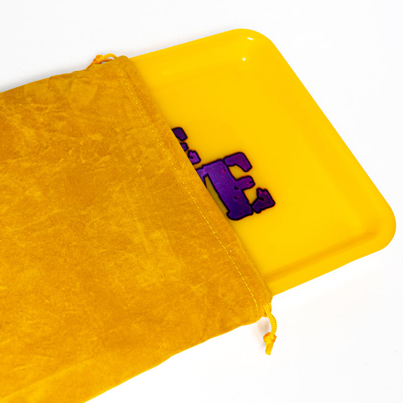 The Cave Smoke Shop - Glow Tray - Yellow - The Cave