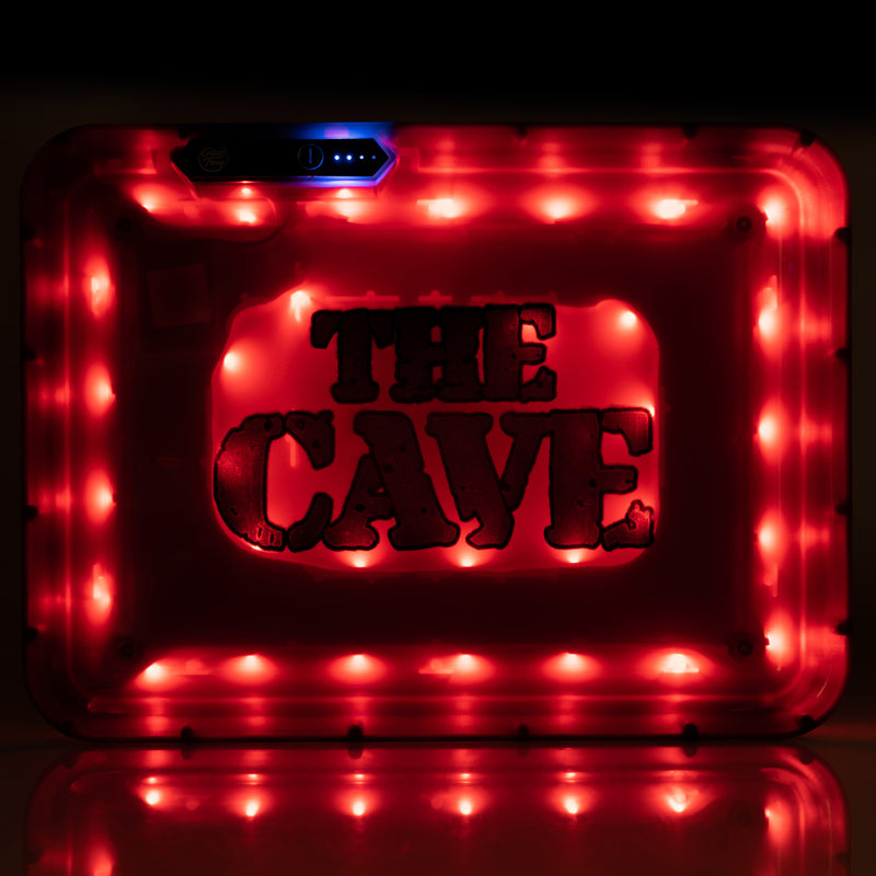 The Cave Smoke Shop - Glow Tray - Purple - The Cave