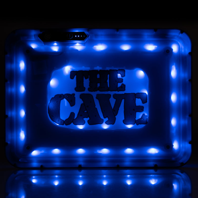 The Cave Smoke Shop - Glow Tray - Purple - The Cave