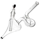 Goo Roo Designs - Tot Lay Down Waterpipe - Clear