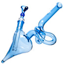 Goo Roo Designs - Tot Lay Down Waterpipe - Blue - The Cave