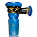 Green T Glass - 18mm Slide - Stars & Water - The Cave