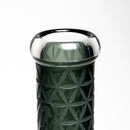 Green Bear - 14" Sandblasted Beaker - Smoke - Flower - The Cave