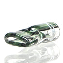 ROOR - Custom Tips - Flat Tip - Green Sparkle & Jailhouse Linework