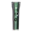 ROOR - Custom Tips - Flat Tip - Green Sparkle & Jailhouse Linework