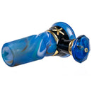 Green T Glass - 18mm Slide - Stars & Water - The Cave