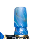 Green T Glass - 18mm Slide - Stars & Water - The Cave