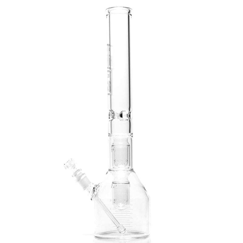 HiSi Glass - 18" Beaker - Triple U Perc - The Cave