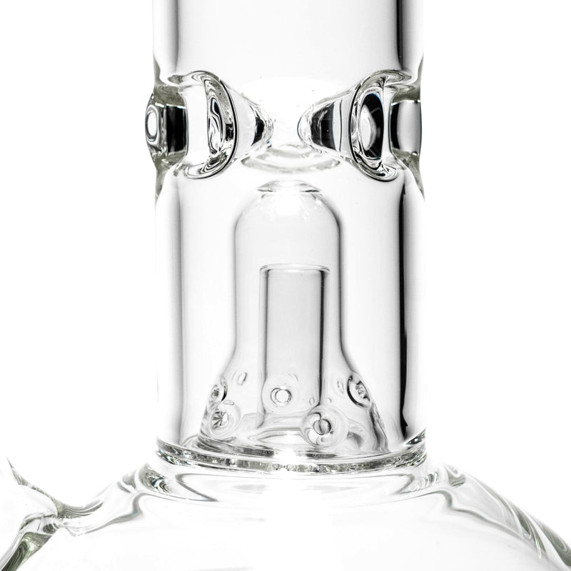 HiSi Glass - 17" Beaker - Double Bell Perc 2.0 - The Cave