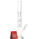 HiSi Glass - 17" Straight - Jr. Triple Bell Perc 2.0 - The Cave