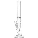 HiSi Glass - 15" Straight Tube - Jr. Double U Perc - The Cave