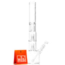 HiSi Glass - 15" Beaker - Jr. Triple Bell Perc 2.0 - The Cave