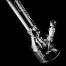 HiSi Glass - 15" Beaker - Double U Perc - The Cave