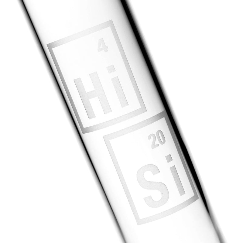 HiSi Glass - 13" Straight Tube - 44x5mm - The Cave