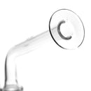 HiSi Glass - 8" Halo Bubbler w/ Removable Mouthpiece - The Cave