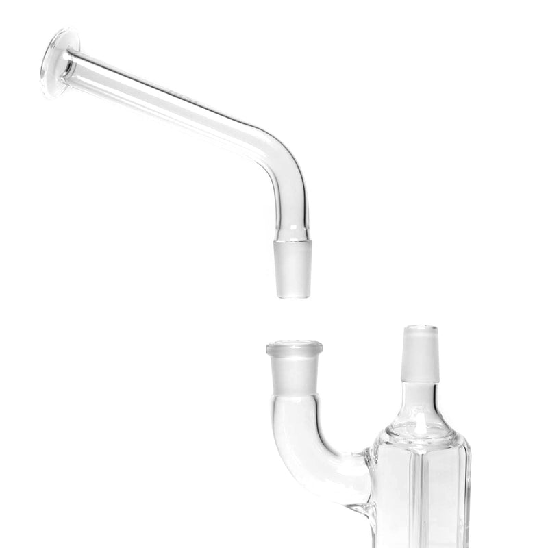 HiSi Glass - 8" Halo Bubbler w/ Removable Mouthpiece - The Cave