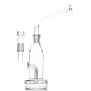 HiSi Glass - 7" Stemless Geyser Bubbler w/ Removable Mouthpiece - The Cave