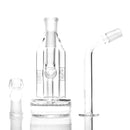 HiSi Glass - 7" Stemless Geyser Bubbler w/ Removable Mouthpiece - The Cave