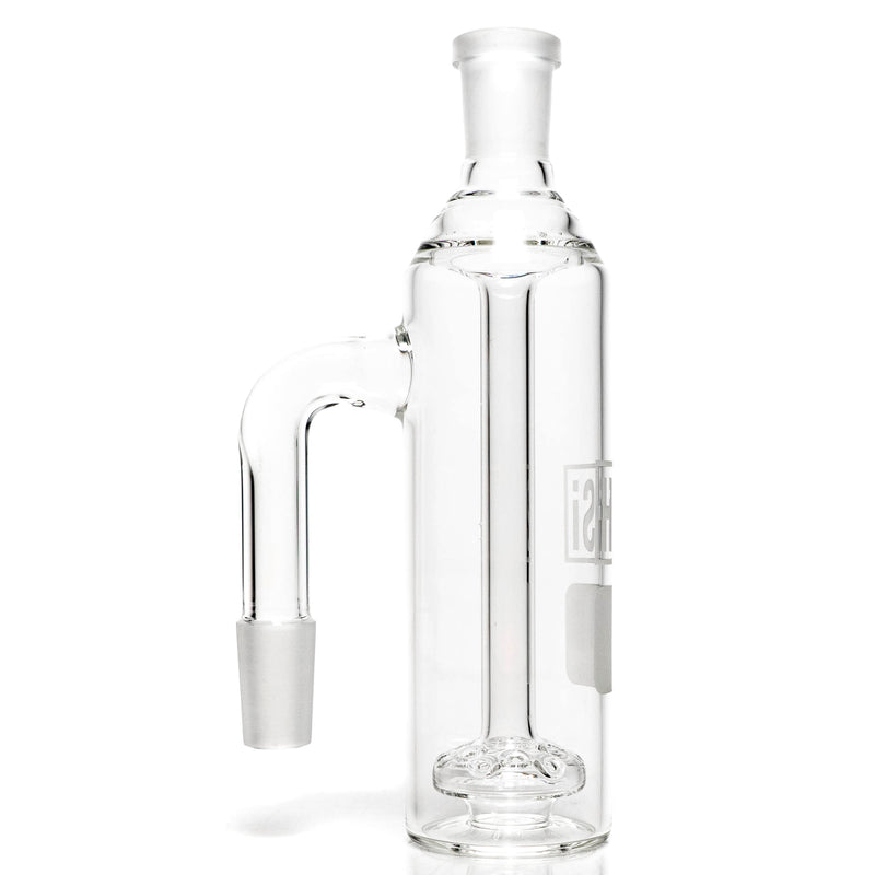 HiSi Glass - Ashcatcher - Geyser Perc - 38x3 - 14mm Male 90° - The Cave